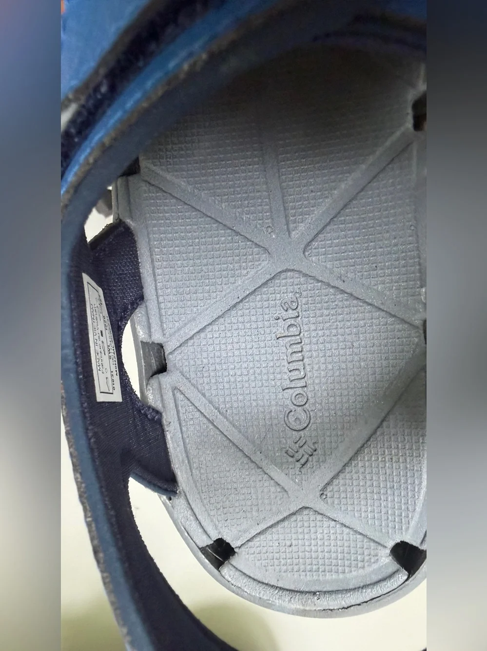 Columbia flops flip water